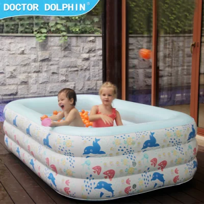 Piscine gonflable de bébé de PVC d'enfants adultes avec des jeux de l'eau de toit à vendre