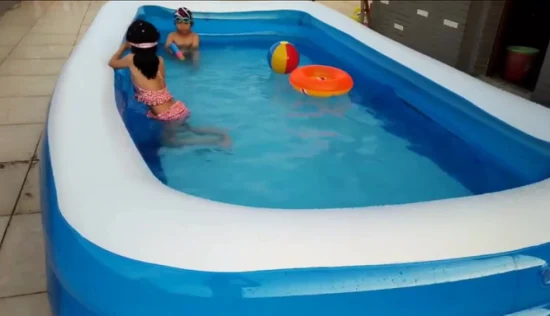 Famille Piscine gonflable pour enfants en PVC Piscine extérieure portable (FM-SP01)