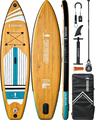 Planche à pagaie personnalisée en PVC gonflable Sup Paddle Board en 10′6FT